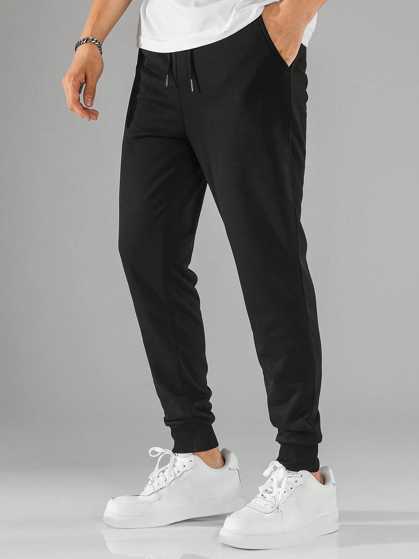 Jet Black Fleece Sweat pant