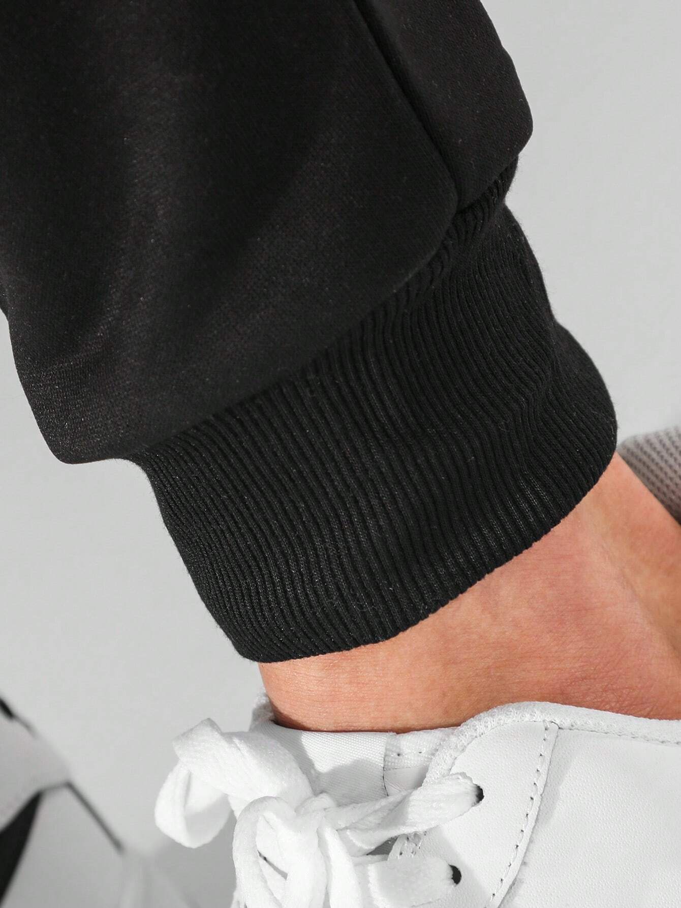 Jet Black Fleece Sweat pant