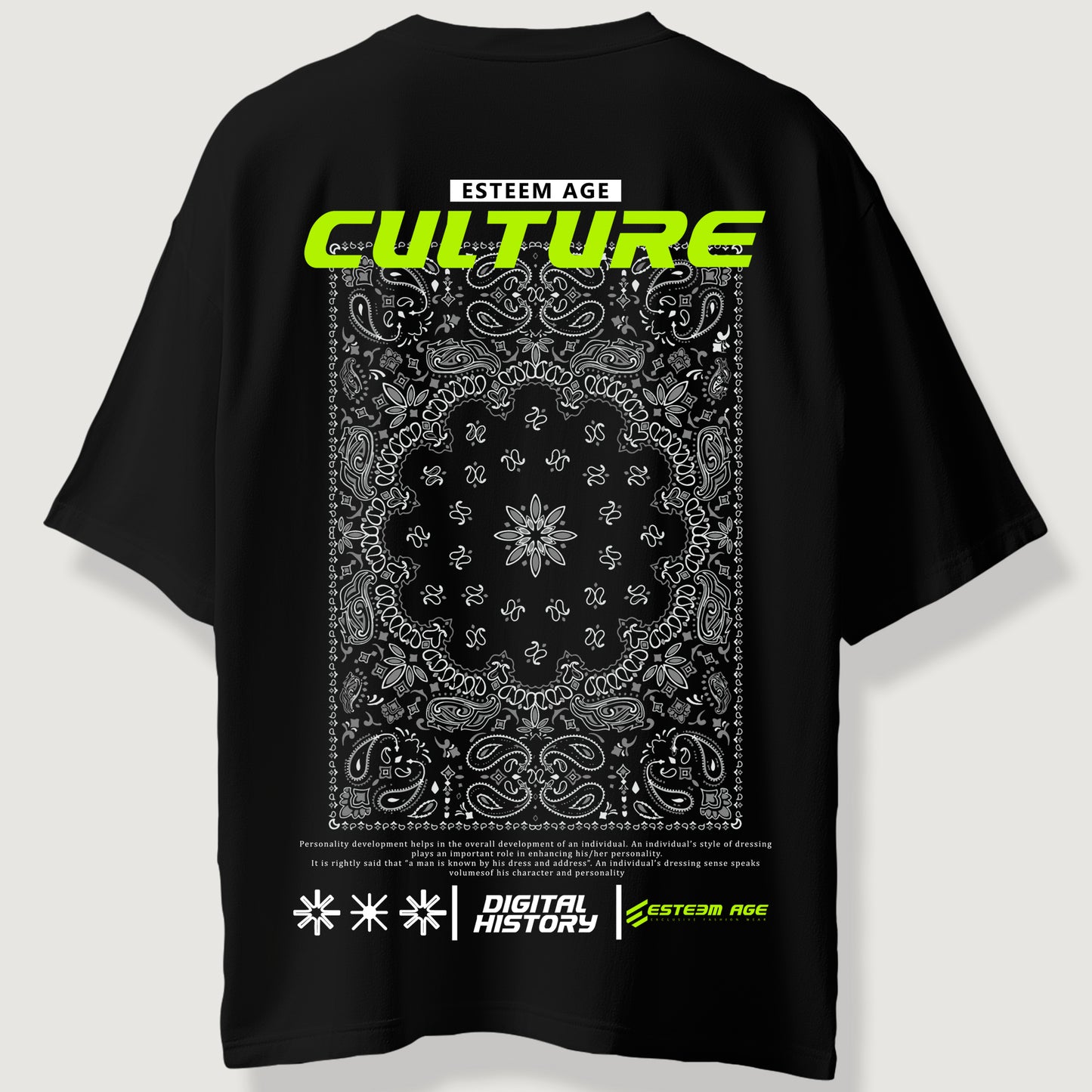 CULTURE Oversized Tee Shirt