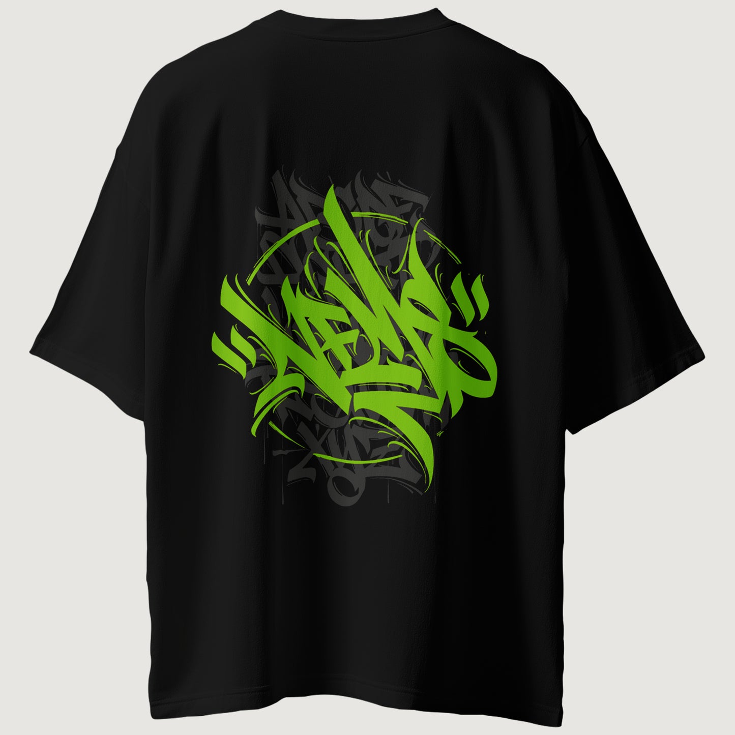 Graffti Art Oversized Tee Shirt
