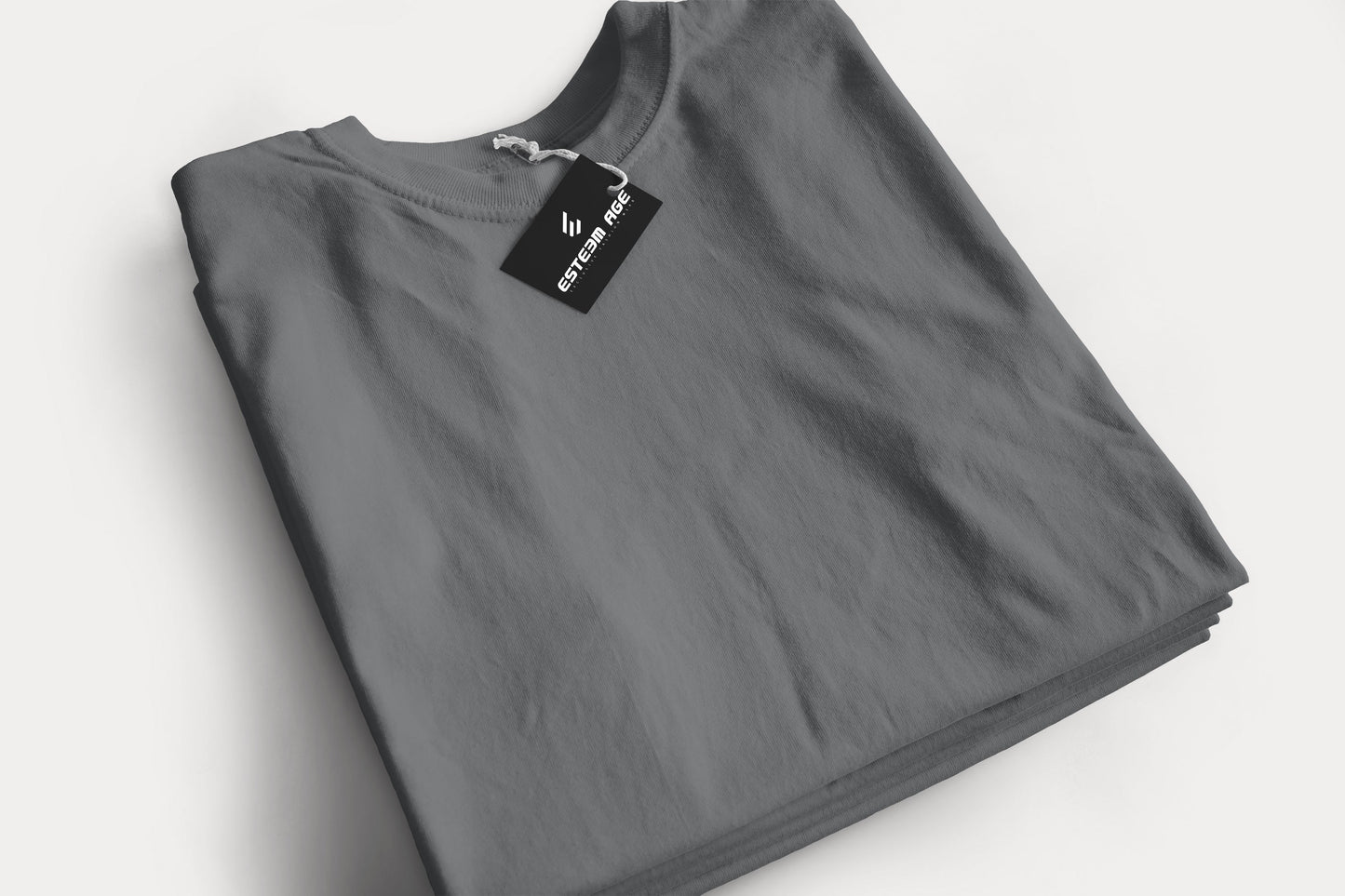 Steel Grey Basic Tee