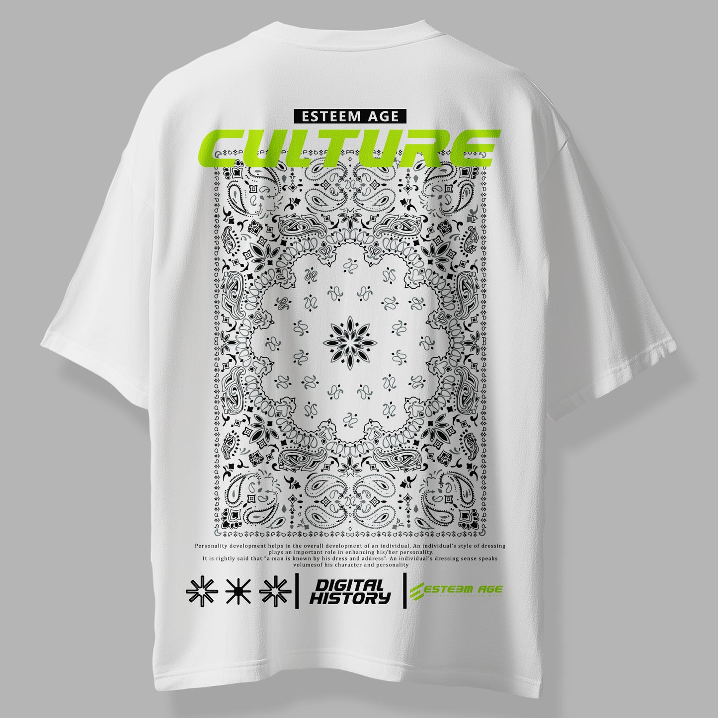CULTURE Oversized Tee Shirt