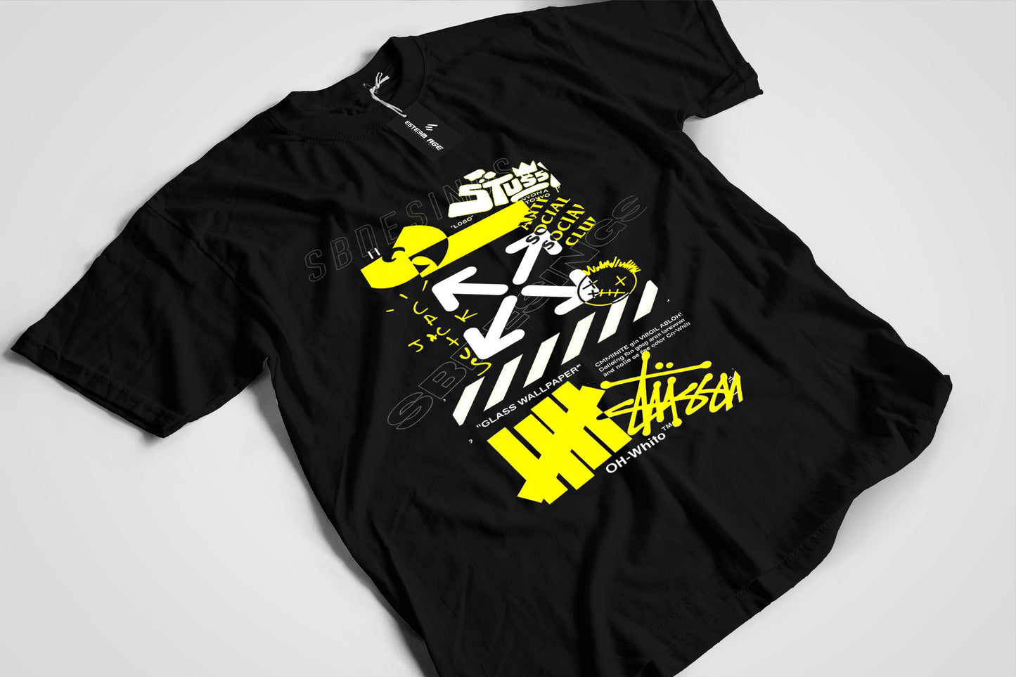 Anti Social Graphic Tee Shirt