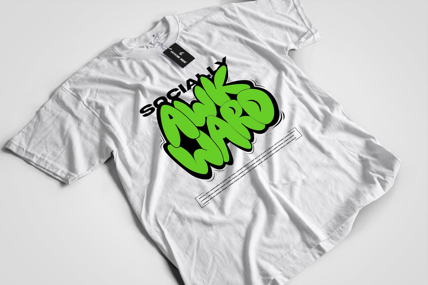 Social Awkward Graphic Tee Shirt