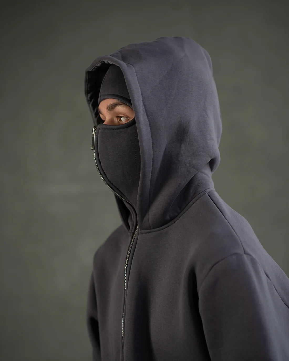 Balaclava Ninja Hoodie Zipper