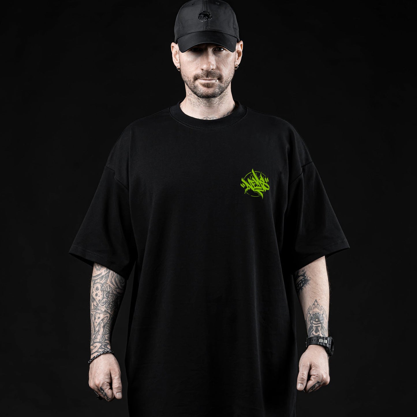 Graffti Art Oversized Tee Shirt