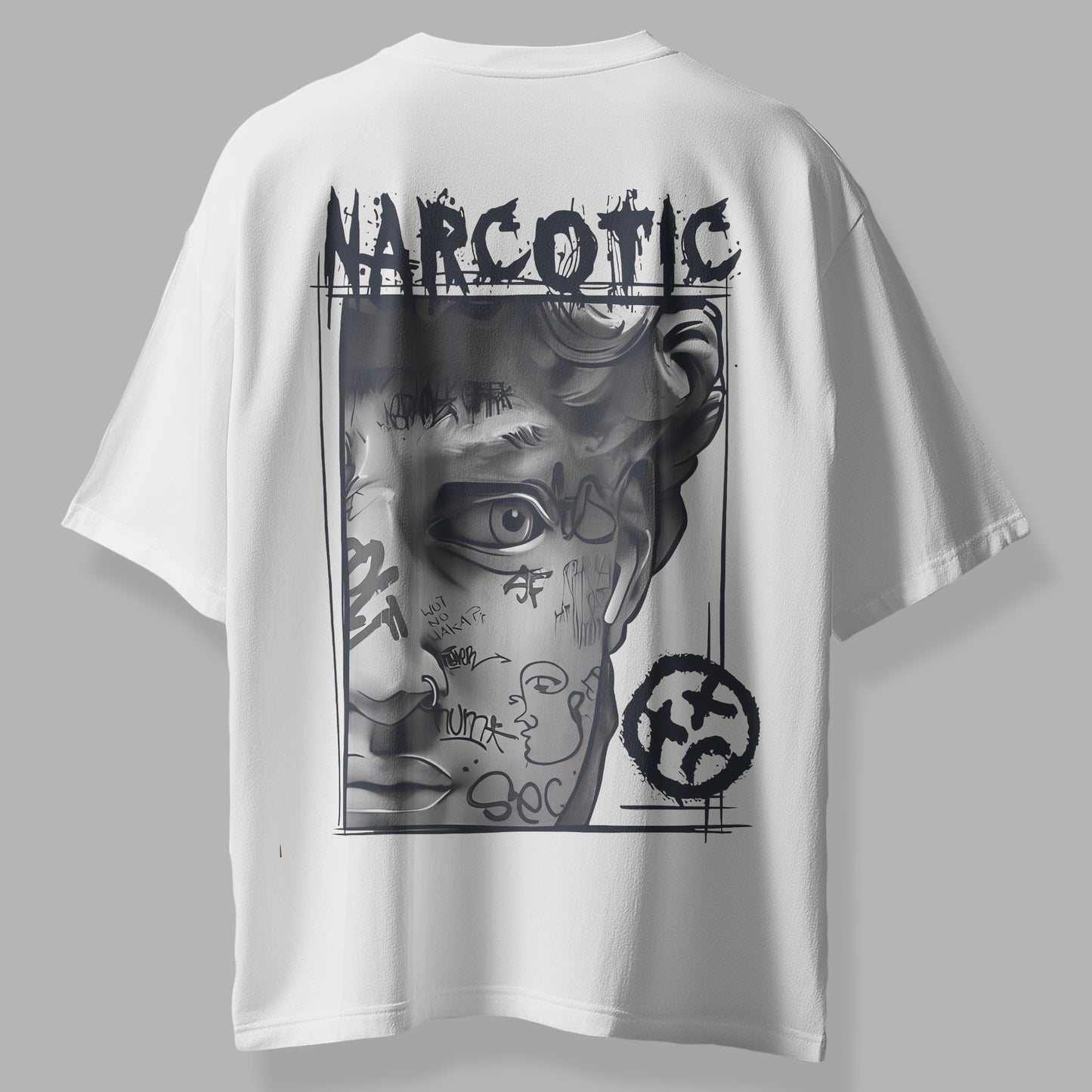 NARCOTIC Oversized Tee Shirt