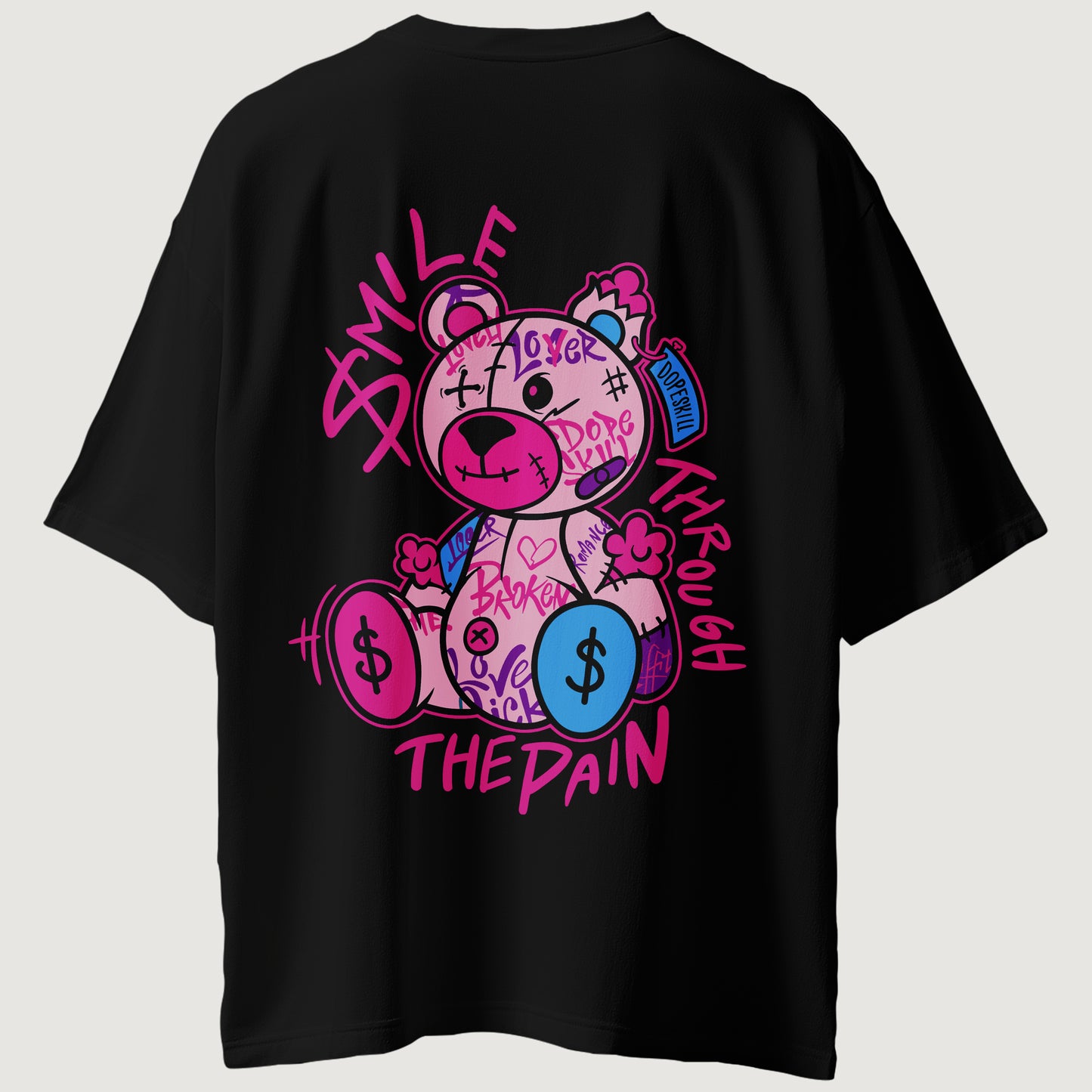 THE PAIN Oversized Tee Shirt