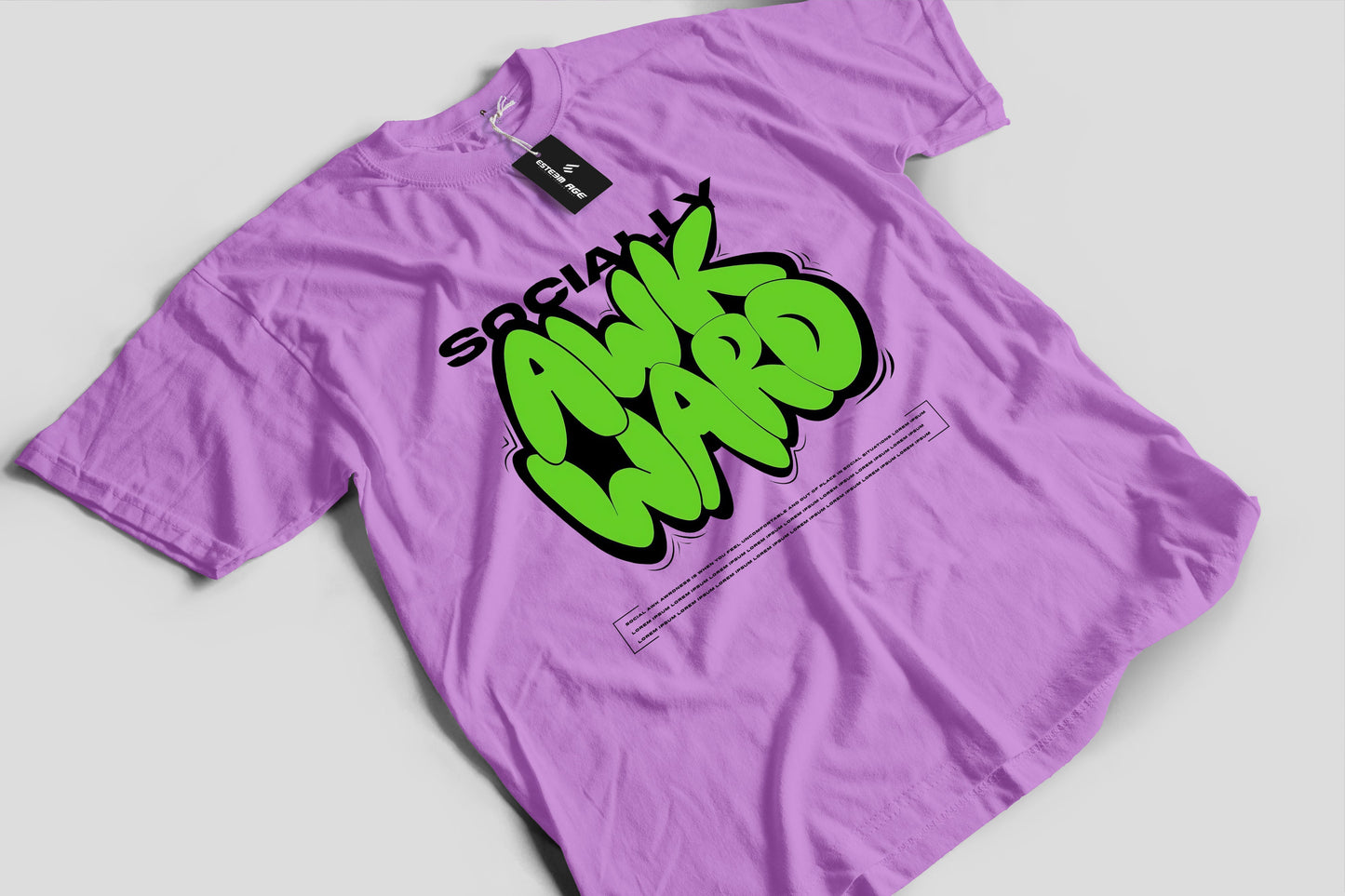 Social Awkward Graphic Tee Shirt