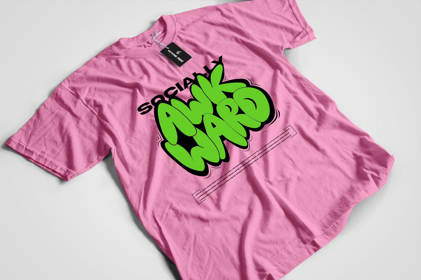 Social Awkward Graphic Tee Shirt
