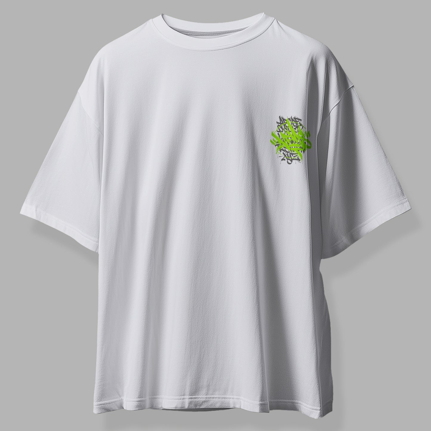 Graffti Art Oversized Tee Shirt