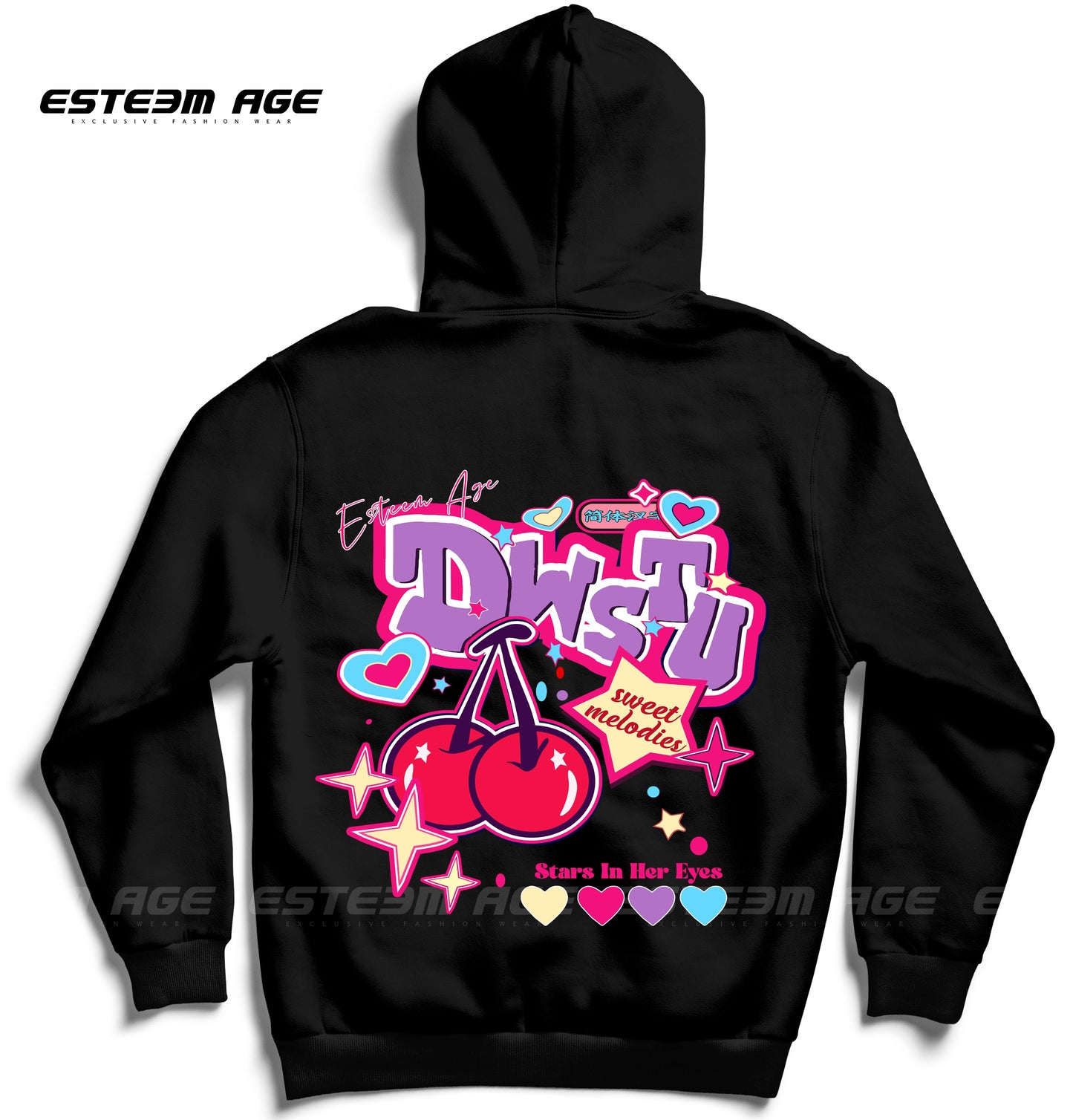 Cherry Fleece Hoodie