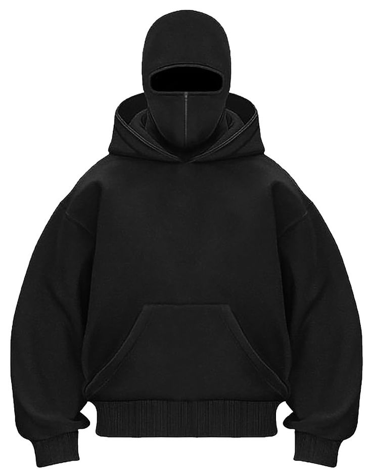 Balaclava Ninja Hoodie Zipper Women