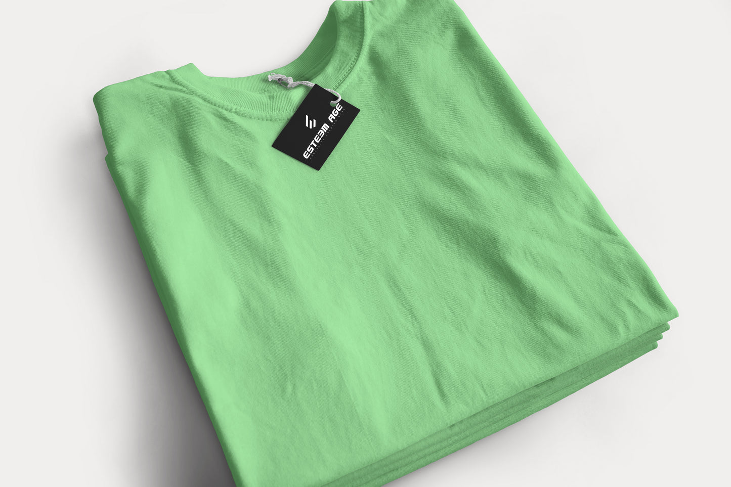 Pistachio Green Basic Tee