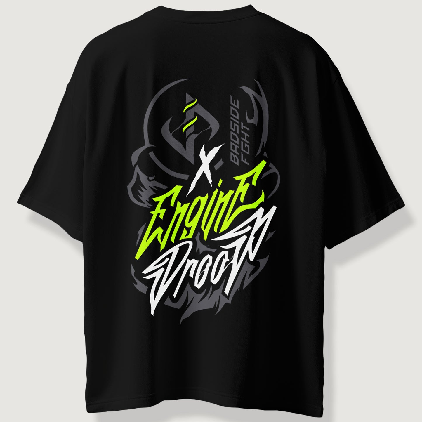 ENGINE DROOP Oversized Tee Shirt