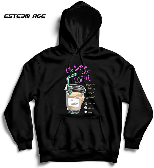 Coffee Fleece Hoodie