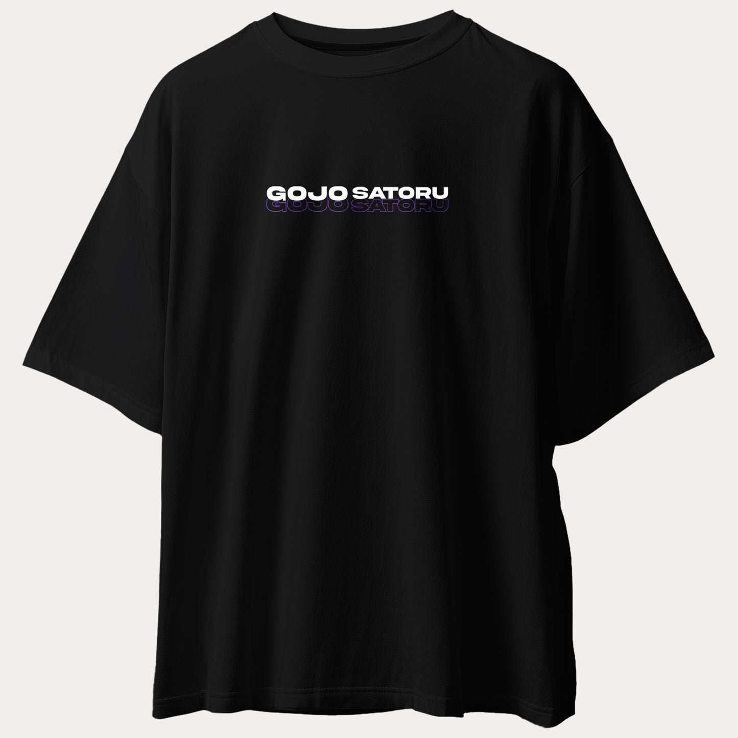 Gojo Saturo Oversized Tee Shirt