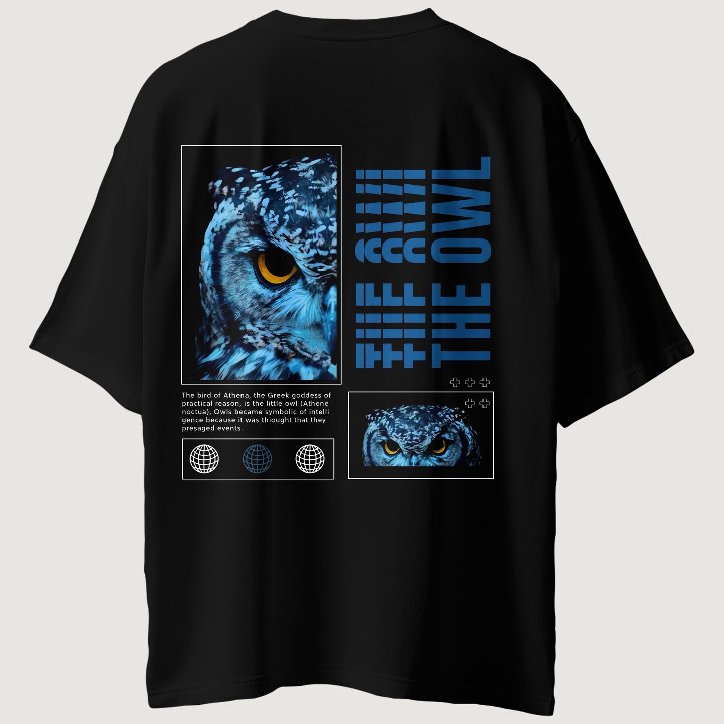 OWL Oversized Tee Shirt